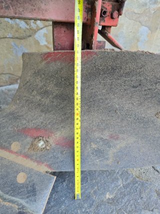 Arado reversible vertedera para motocultor chimpin