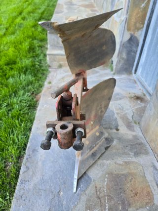 Arado reversible vertedera para motocultor chimpin