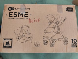 Kinderkraft Esme 3en1 Cochecito + Silla coche