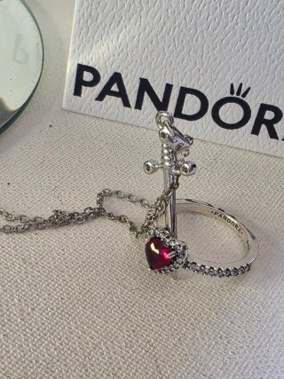 Conjunto Collar y Anillo Corazón Eterno
