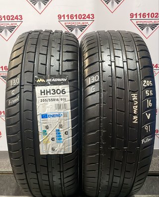 205 55 16 V HEADWAY RUEDA AL 90% VIDA UTIL