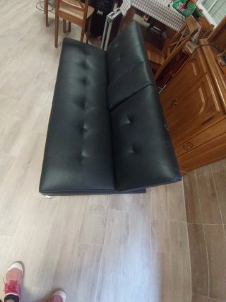 Sofá Cama con Portavasos