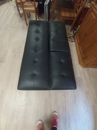 Sofá Cama con Portavasos