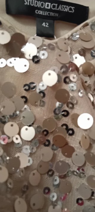 2 Vestidos Lentejuelas El Corte Inglés Talla 42