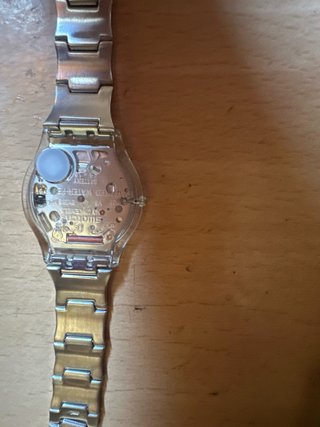 Swatch Reloj Mujer Flor Oro/Plata