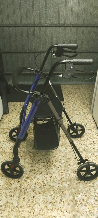 Andador OGI-ROLLAR CITY PRO 4 ruedas 8"