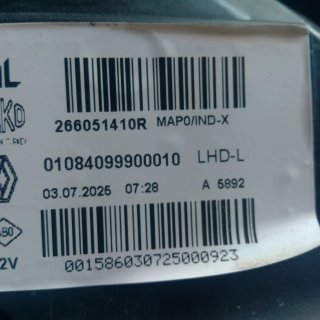 Luz Diurna Renault Clio 5