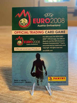 Card Gianluigi Buffon UEFA Euro 2008