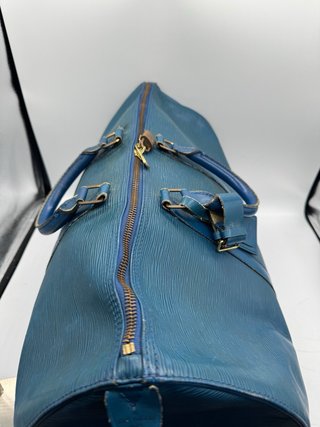 Louis Vuitton Keepall Bolso de Viaje Azul