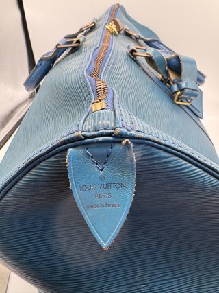 Louis Vuitton Keepall Bolso de Viaje Azul