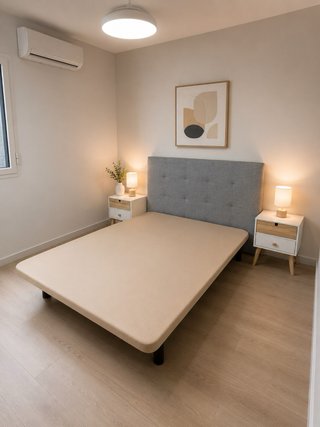 Pack Cama + Cabecero y Mesitas