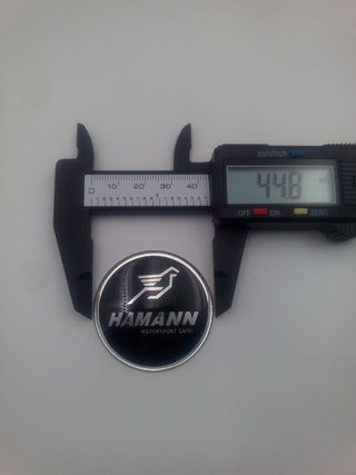 EMBLEMA VOLANTE BMW HAMANN 45MM