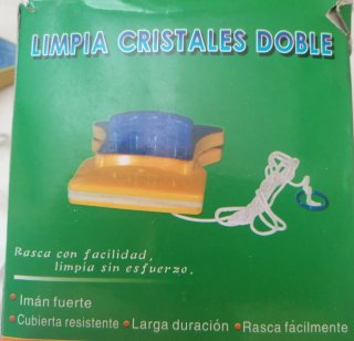 Limpia cristales doble cara