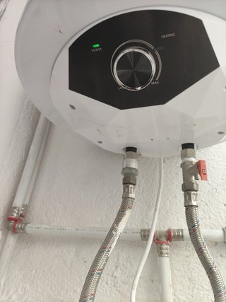 Calentador Eléctrico Negarra 80L Blanco