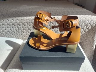 Sandalias Piel Massimo Dutti Talla 41