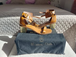 Sandalias Piel Massimo Dutti Talla 41