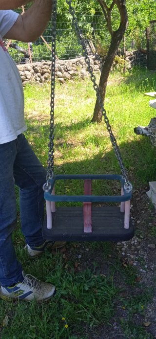 Silla columpio para niños