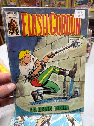 Flash Gordon Lote 10 Números Vértice