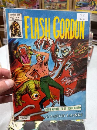 Flash Gordon Lote 10 Números Vértice