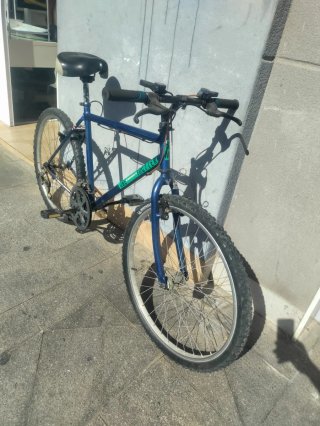 Bicicleta azul