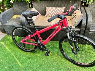 Bicicleta Monty KHT 24 Roja