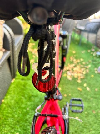 Bicicleta Monty KHT 24 Roja