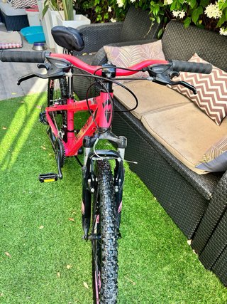 Bicicleta Monty KHT 24 Roja