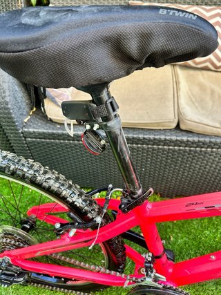 Bicicleta Monty KHT 24 Roja