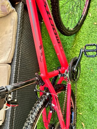 Bicicleta Monty KHT 24 Roja