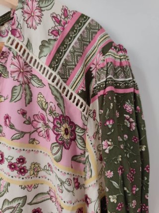Vestido Springfield estampado floral midi