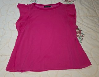 Blusa Cortefiel Fucsia