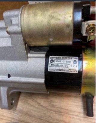 Motor Arranque Selenoide (Mopar ) Jeep Dodge 12V