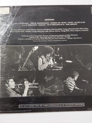 Vinilo Santana CBS S-63815 Estéreo