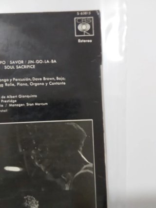 Vinilo Santana CBS S-63815 Estéreo