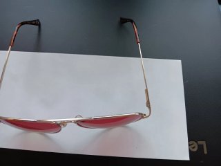 Occhiali da sole donna FOSSIL oro rosa