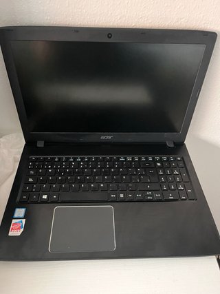 Ordenador portátil Acer negro