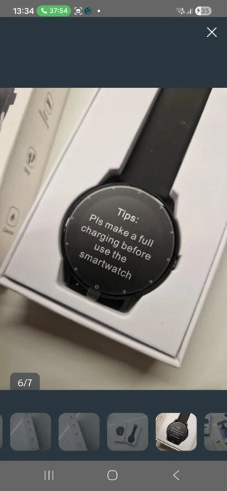 Smartwatch Negro