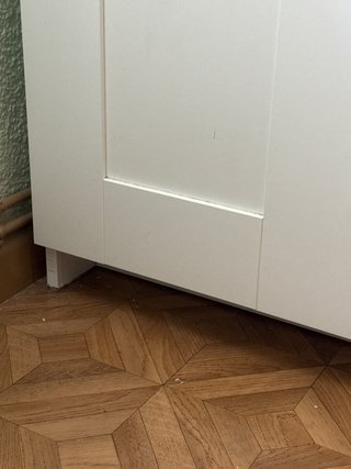 Armario Blanco Ikea 3 Puertas con espejo Brimnes