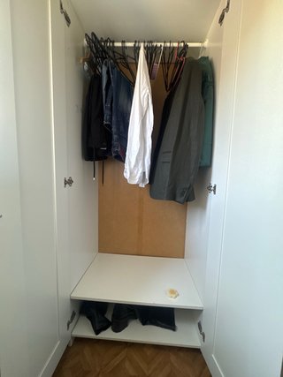 Armario Blanco Ikea 3 Puertas con espejo Brimnes