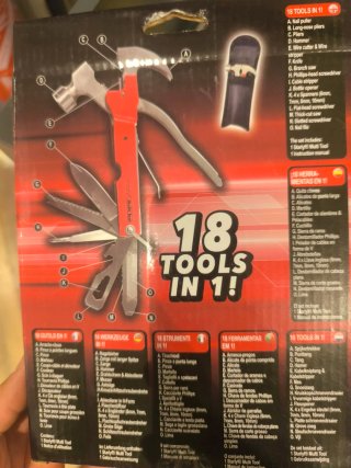 Multiherramienta 18 en 1 Starlyf