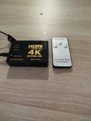 Switch HDMI 3 en 1 4K Ultra HD