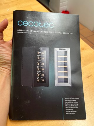 Nevera para vinos Cecotec