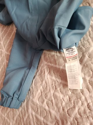 Abrigo bebé azul charanga
