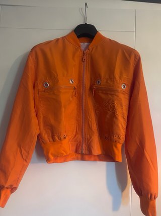 Giubbottino leggero donna arancione