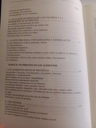 El equilibrio a través de la alimentación senti...