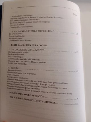 El equilibrio a través de la alimentación senti...
