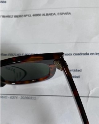 Gafas de Sol Ray-Ban Wayfarer Marrón Leopardo