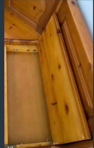 Rinconera de madera con mesa