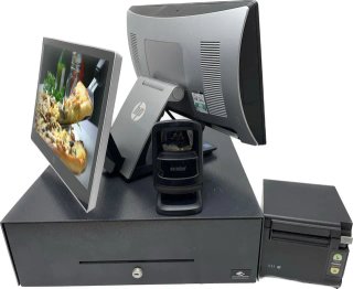 TPV + lettore di simboli touchscreen HP RP9G1