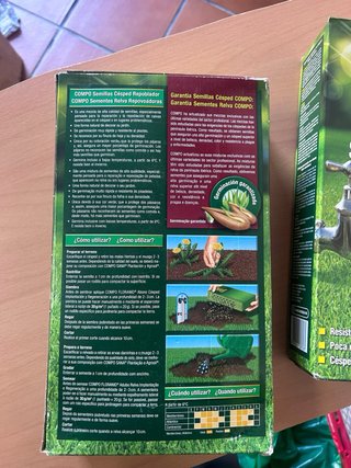 Compo Semillas Césped Repoblador y Ambiente Seco